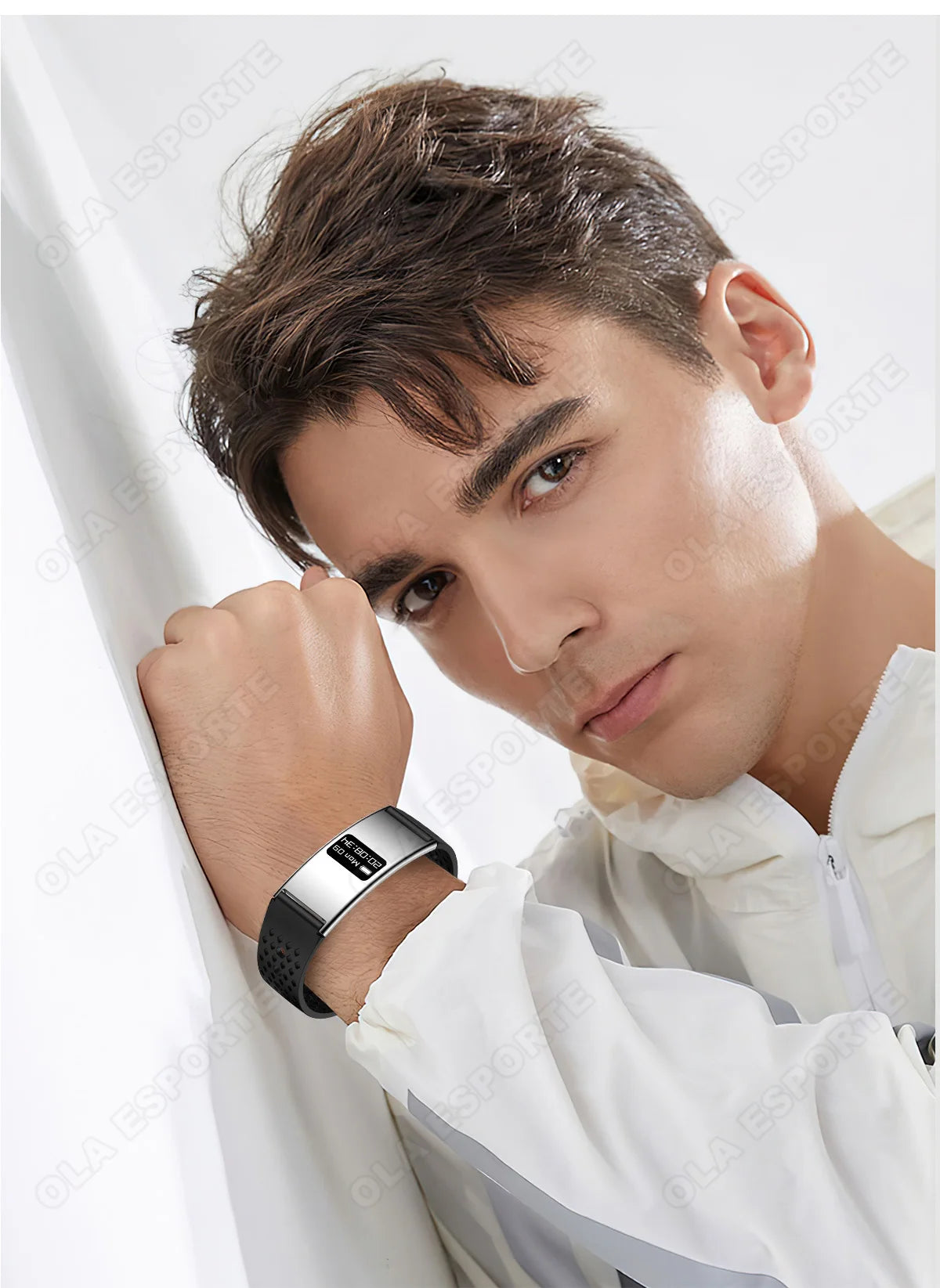 Ultra-Thin Smart Watch-2026 | Heart Rate, Blood Oxygen, Sleep Monitor & IPX8 Waterproof