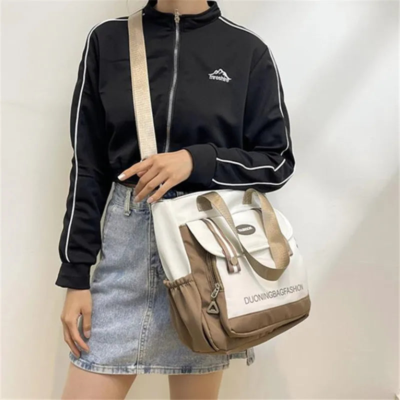 Daily Handbag – Travel Bucket Shoulder Bag – School Satchel