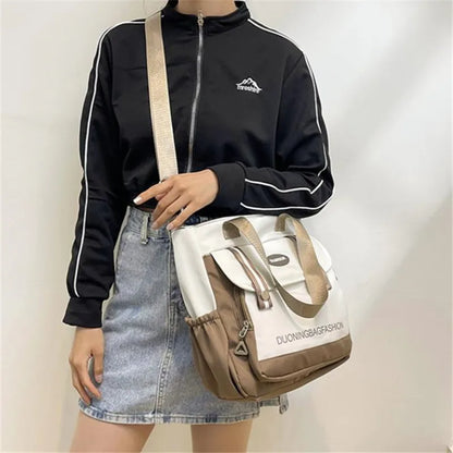Daily Handbag – Travel Bucket Shoulder Bag – School Satchel