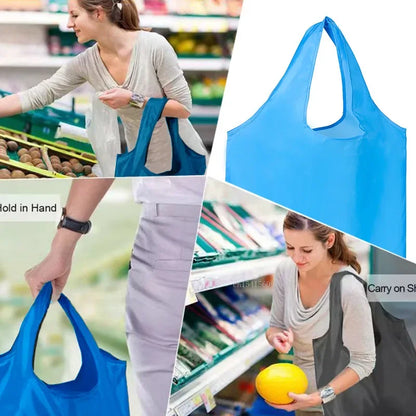Foldable Shopping Bag – Eco‑Friendly Travel Grocery Tote