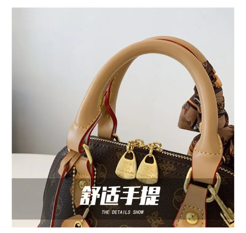 Luxury Leather Tote Bag for Women | Elegant Crossbody Handbag