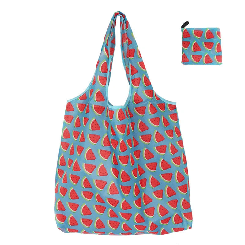 Fashion Portable Various Prints  Nylon Easy to Fold Package Travel Essential