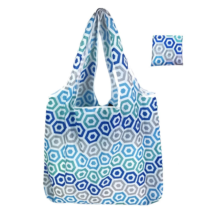 Fashion Portable Various Prints  Nylon Easy to Fold Package Travel Essential