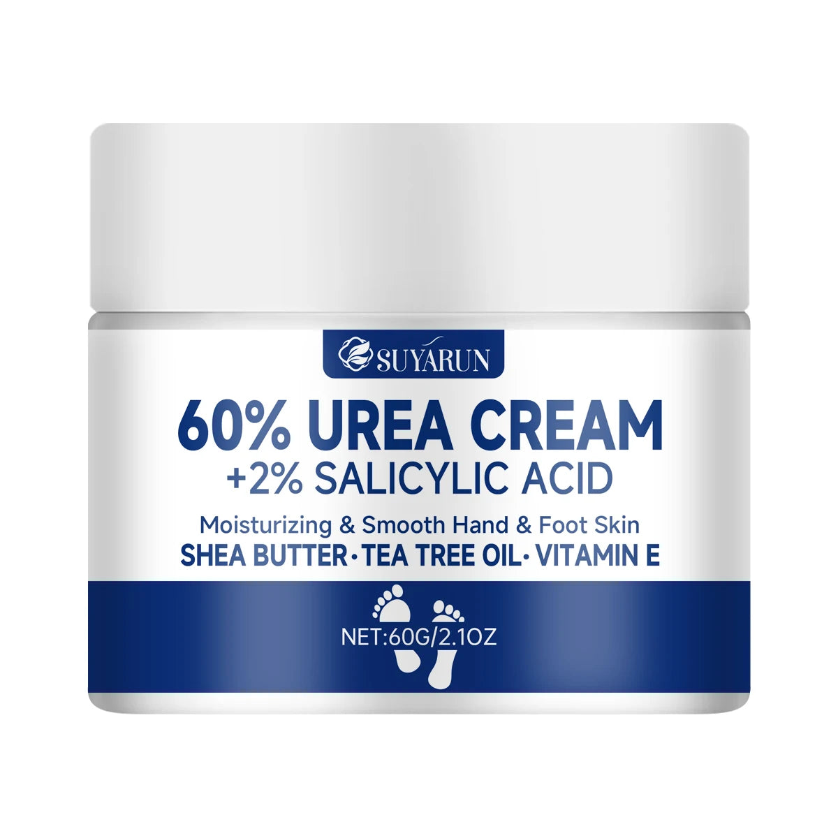 SUYARUN 60% Urea Foot Cream – Intensive Heel Hydration