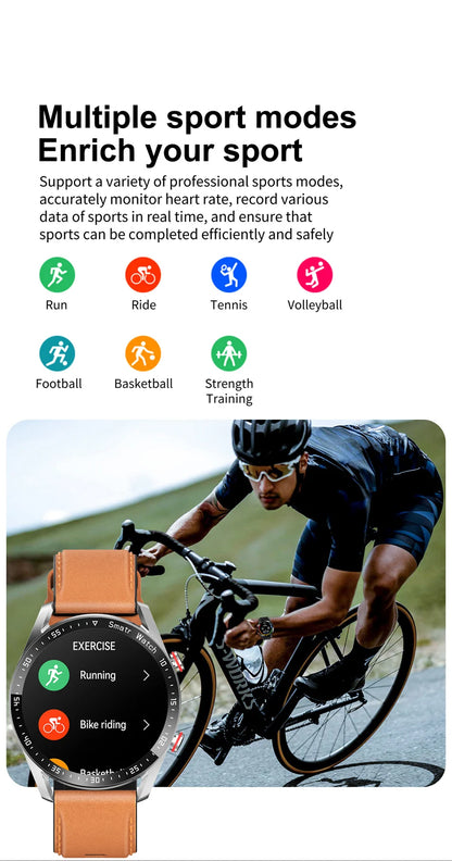 2026 HD Smart Watch Bluetooth Call Fitness Health Tracker