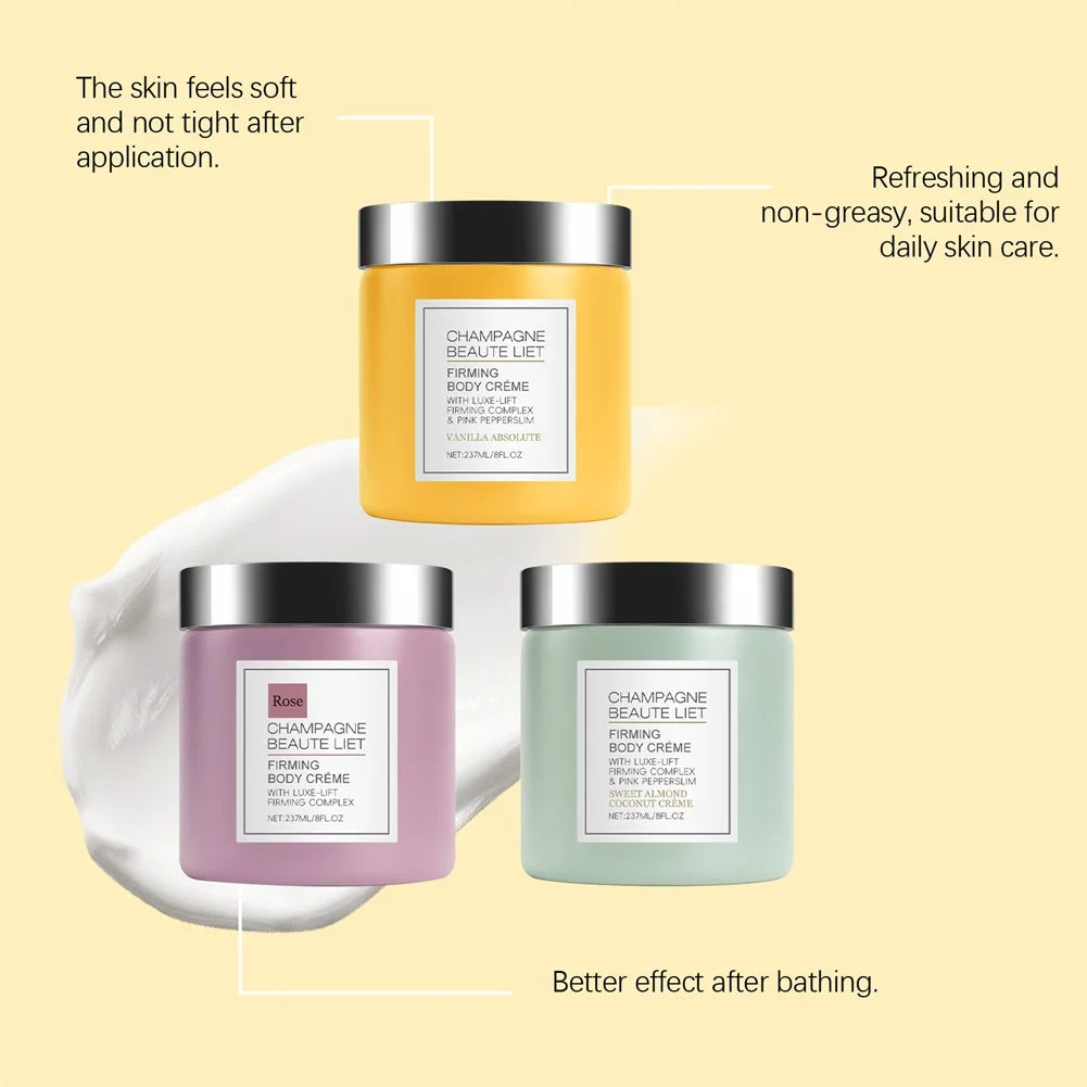 Champagne Firming Body Cream – Daily Hydration & Skin Tightening