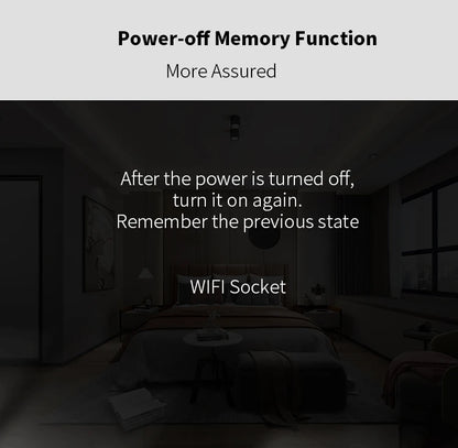 20A Tuya Smart WiFi UK Plug Energy Monitoring Socket