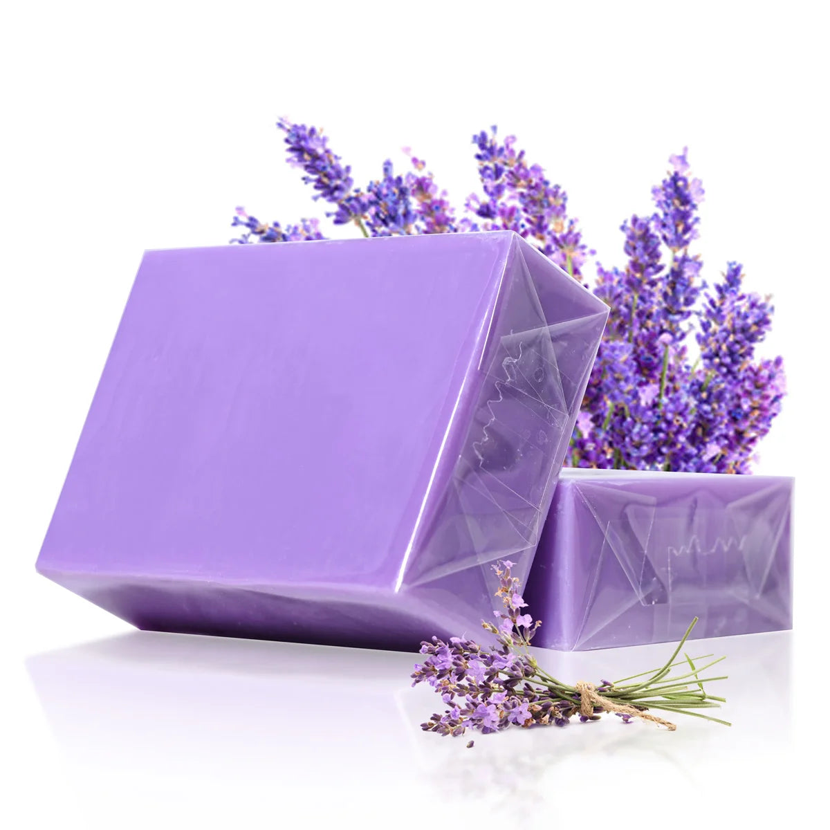 LUXURYTO Lavender Essential Oil Soap – Handmade Hydrating Cleanser