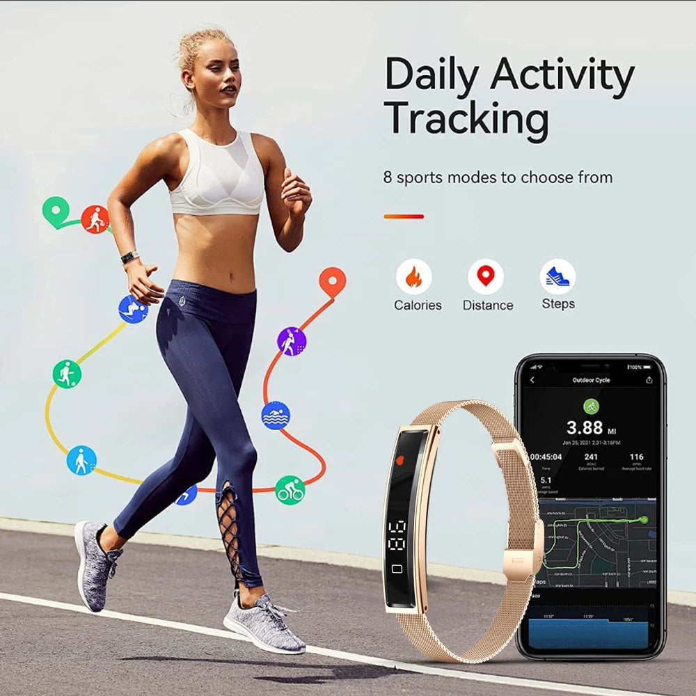 2026 Ultra-Thin Smart Watch | Heart Rate & Sleep Monitor