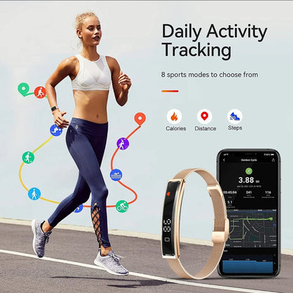 2026 Ultra-Thin Smart Watch | Heart Rate & Sleep Monitor