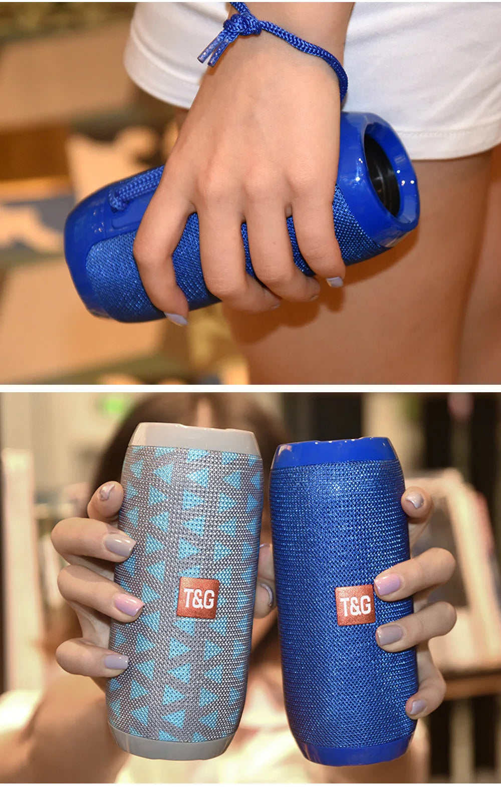 T&G TG117 Portable Bluetooth 5.3 Waterproof Outdoor Speaker