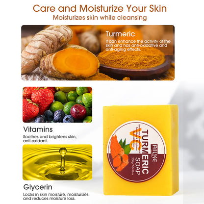 AILKE Turmeric Vitamin C Set – Brightening & Hydrating Face Care