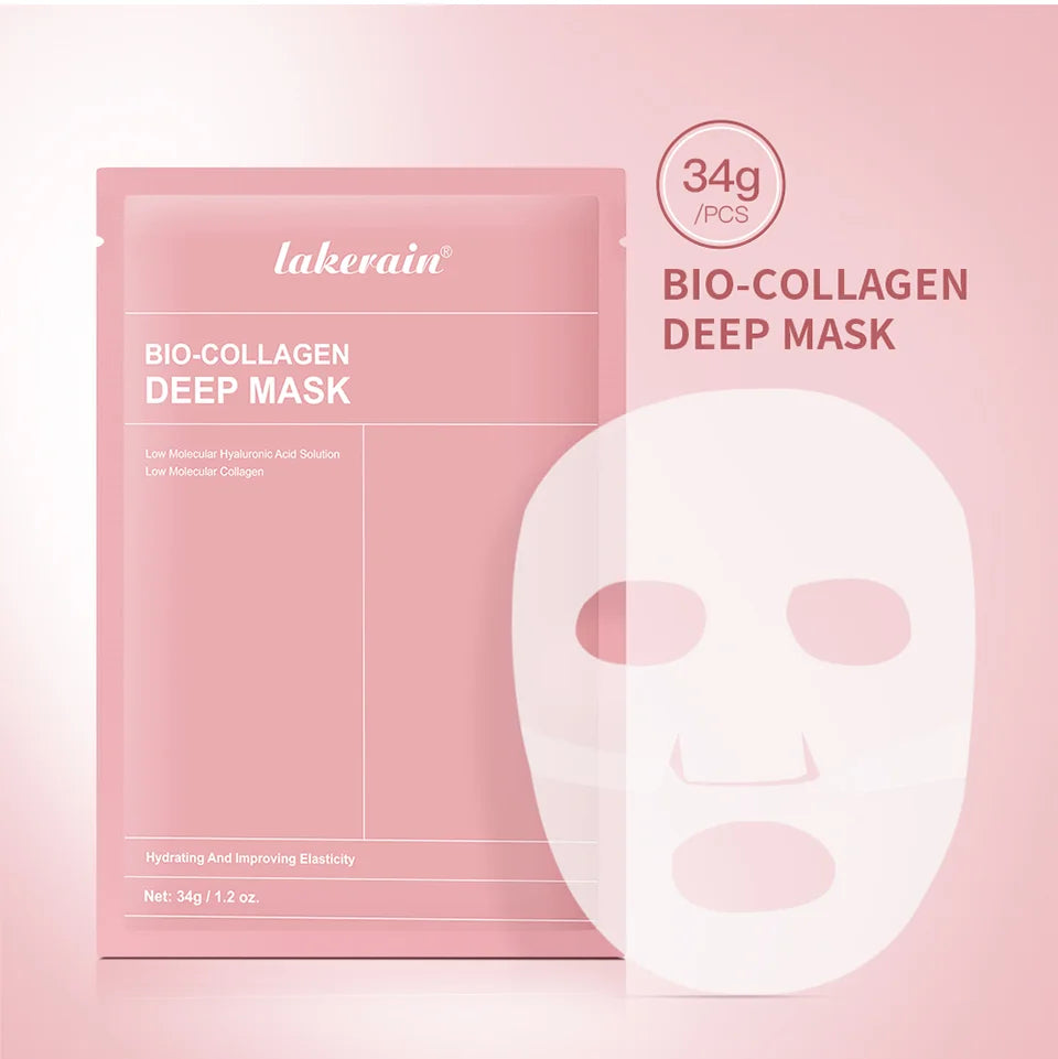 Bio-Collagen Real Deep Mask Hydrating Overnight Hydrogel Face Mask