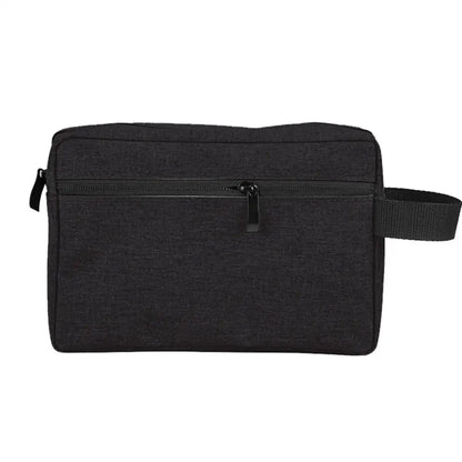 Stylish Large Bow Cosmetic Bag – Quilted Cotton Travel Makeup Organizer