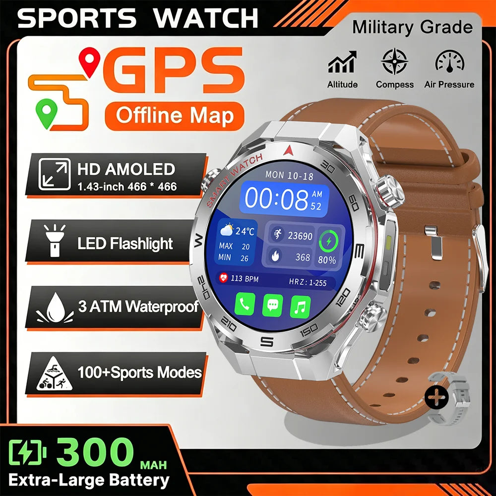 2026 Smart Watch | 1.5" Touchscreen, Wireless Calls & Sports Modes