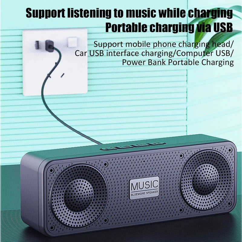 S18 Portable Bluetooth Wireless Speaker Outdoor Subwoofer