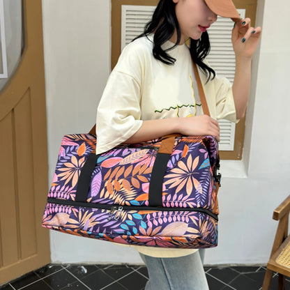 Large Capacity Travel Bag – Hand Luggage with Dry‑Wet Separation