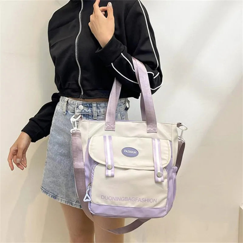Daily Handbag – Travel Bucket Shoulder Bag – School Satchel