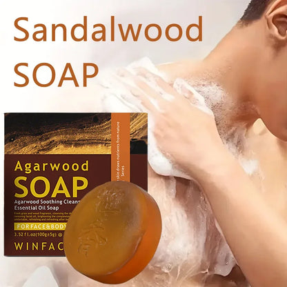 SADOER Handmade Whitening Soap – Brightening Sandalwood Cleanser