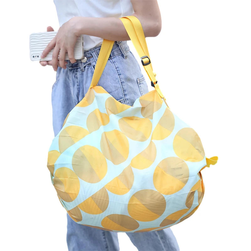 Foldable Shopping Bag – Waterproof Travel Portable Storage Bag | Clyine