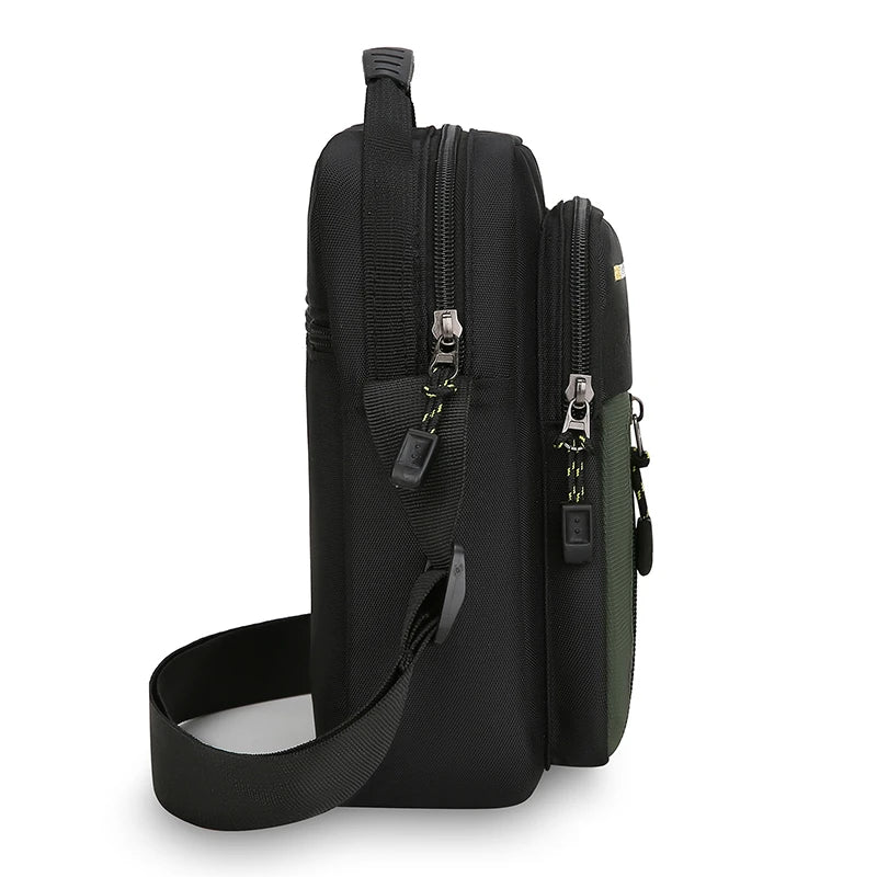 Men’s Crossbody Business Bag – Multi‑Pocket Shoulder Tote