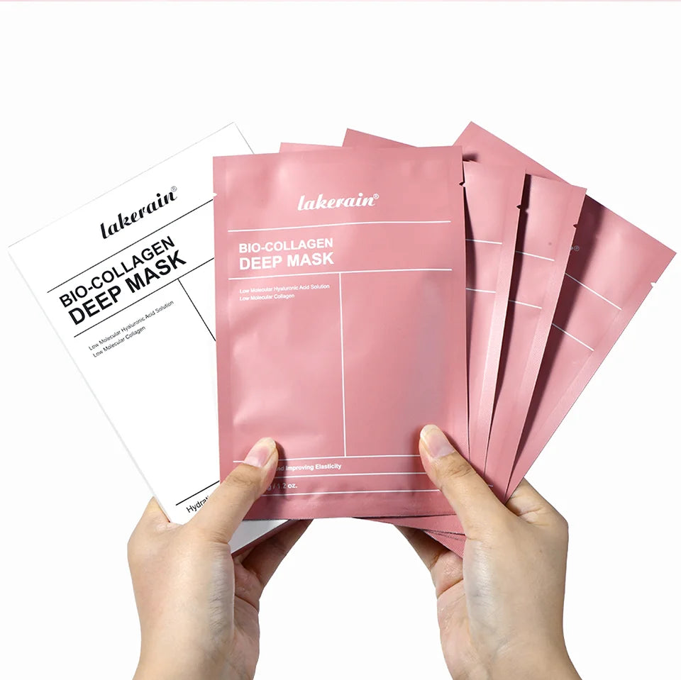 Bio-Collagen Real Deep Mask Hydrating Overnight Hydrogel Face Mask