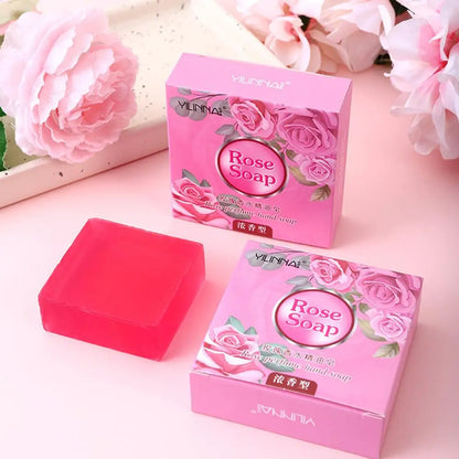 Handcrafted Rose Fragrance Moisturizing Soap