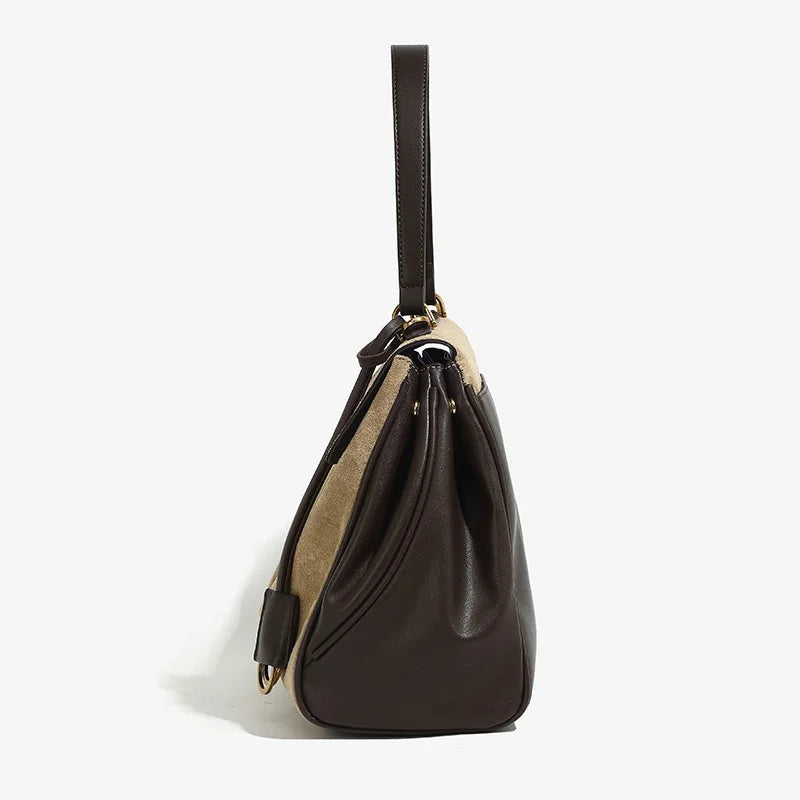 Luxury Frosted Fashion Shoulder Bag – Versatile Designer Tote for Women