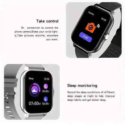 1.83" Smart Watch Bluetooth Call Fitness Health Monitor