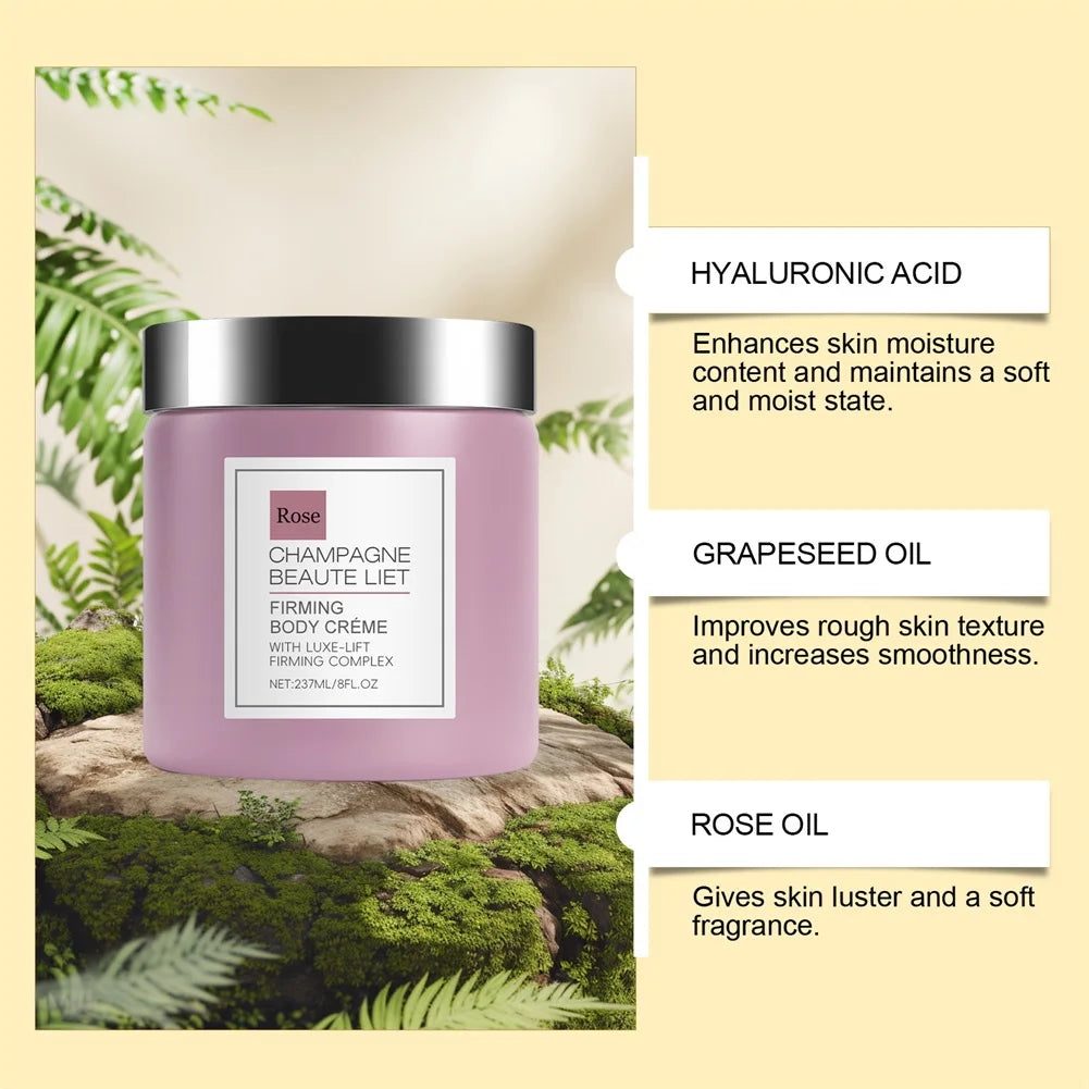 Champagne Firming Body Cream – Daily Hydration & Skin Tightening
