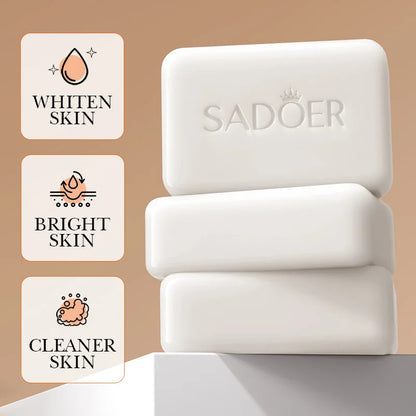 SADOER Niacinamide Arbutin Soap – Brightening & Moisturizing Cleanser