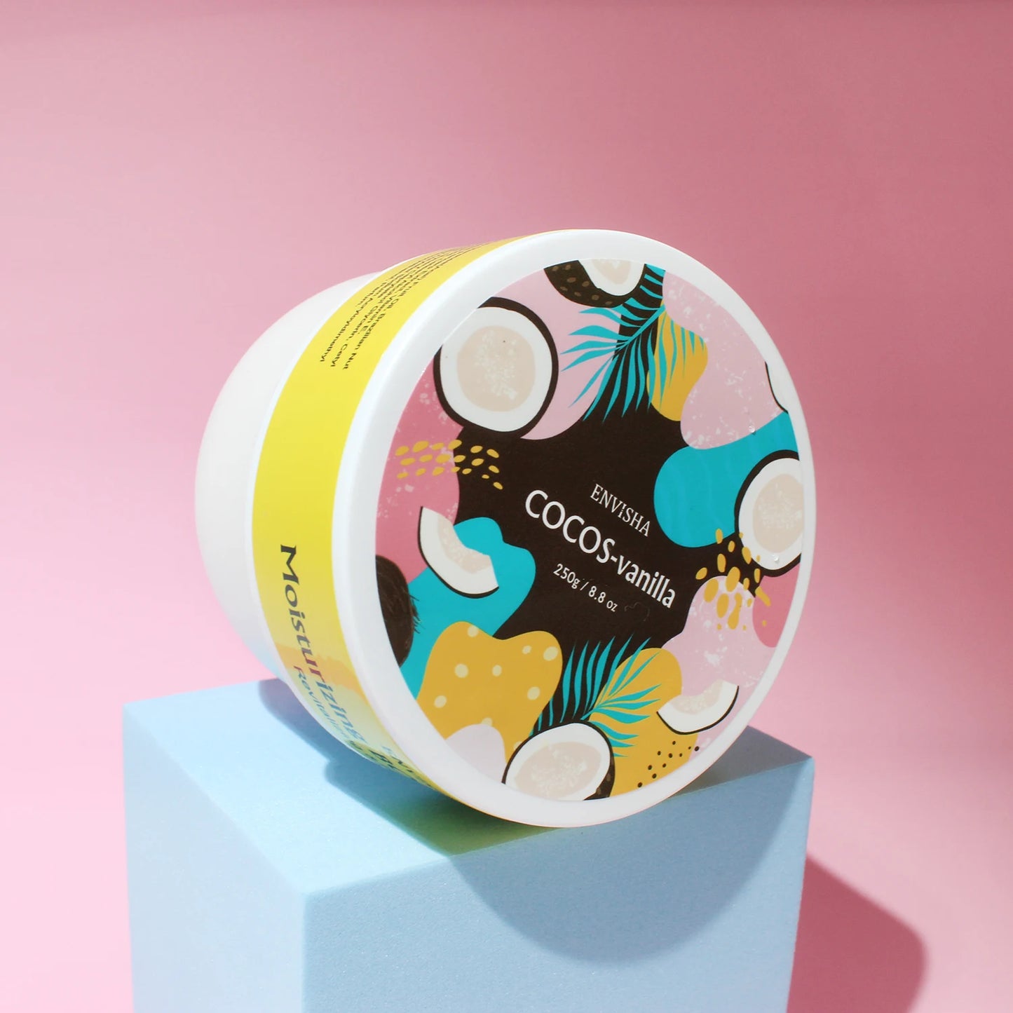 ENVISHA Coconut Oil Body Lotion – Moisturizing Glow for Face & Body