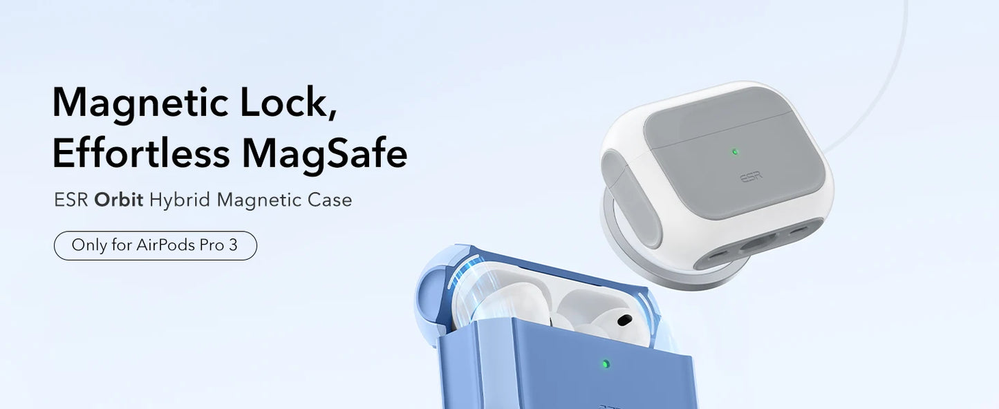 ESR AirPods Pro 3 Magnetic Drop Protection Case Cover