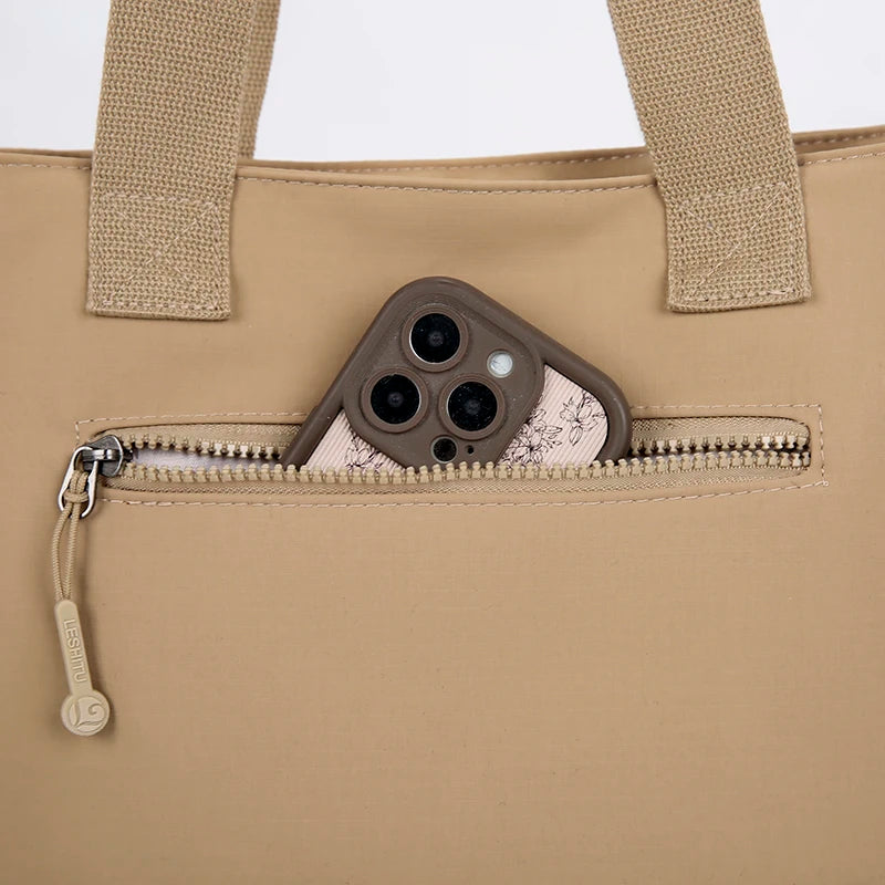 Women’s Canvas Tote Bag – Large Capacity Waterproof Handbag