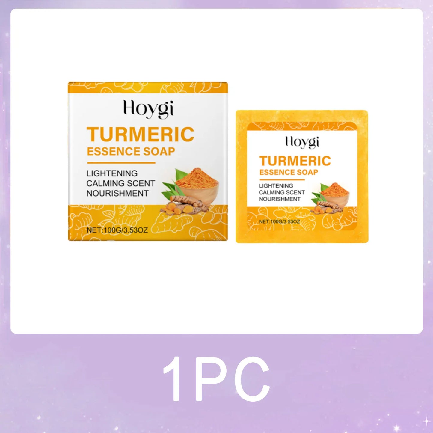 Hoygi Turmeric Glow Skincare Set – Anti‑Acne & Dark Spot Corrector