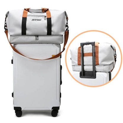 Large Capacity Travel Bag – Hand Luggage with Dry‑Wet Separation