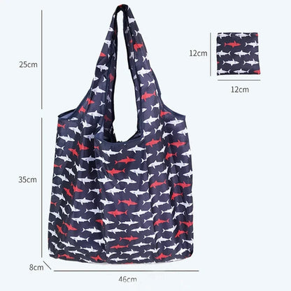 Shopping Bag Reusable Eco Bag Grocery Package Beach Toy Storage