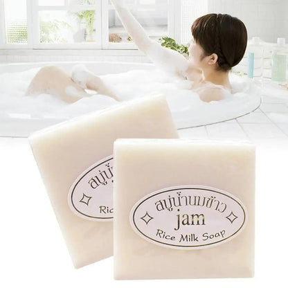 BIOAOUA Rice Puree Set – Hydrating Facial Cleanser & Soap