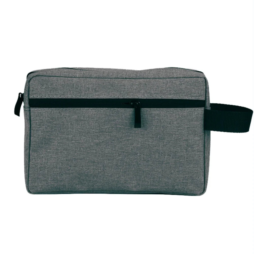 Stylish Large Bow Cosmetic Bag – Quilted Cotton Travel Makeup Organizer