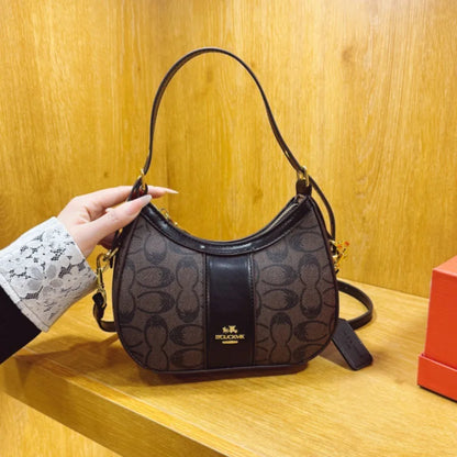 2026 Luxury Retro Print Shoulder Handbag