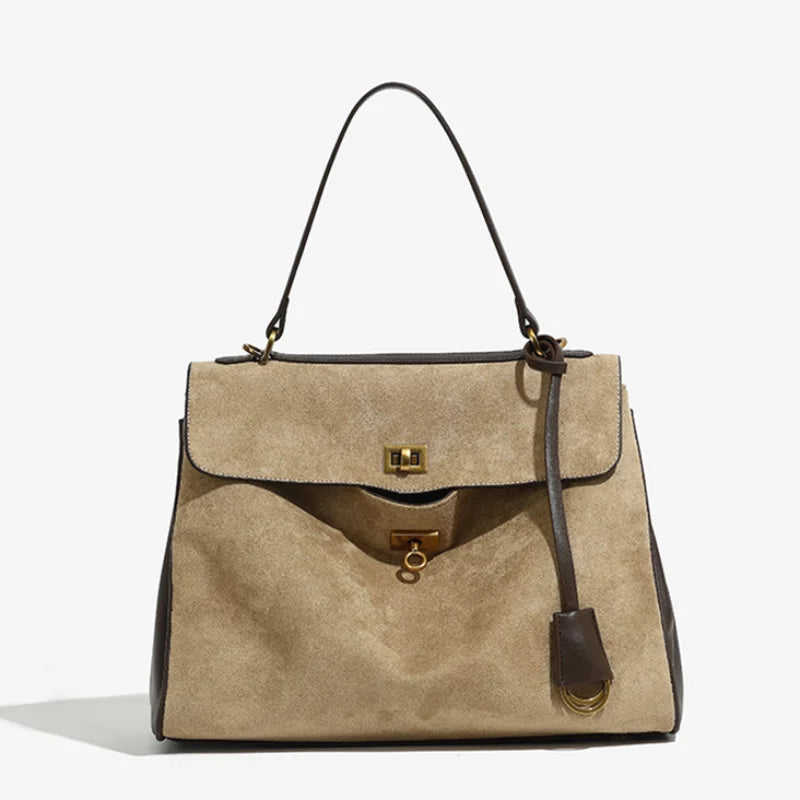 Luxury Frosted Fashion Shoulder Bag – Versatile Designer Tote for Women