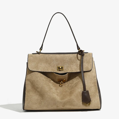 Luxury Frosted Fashion Shoulder Bag – Versatile Designer Tote for Women