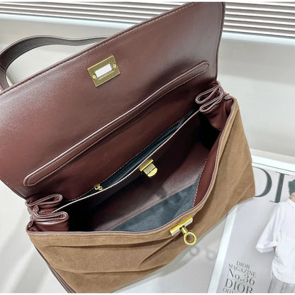 Luxury Frosted Fashion Shoulder Bag – Versatile Designer Tote for Women