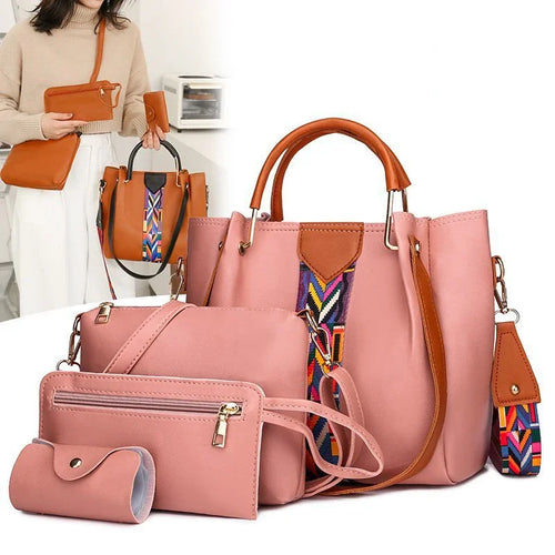JILL MILL Luxury Handbag – Large Capacity PU Leather Tote