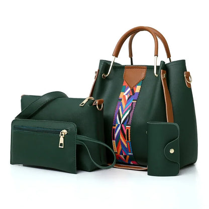 JILL MILL Luxury Handbag – Large Capacity PU Leather Tote