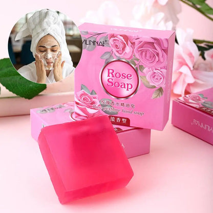 Handcrafted Rose Fragrance Moisturizing Soap