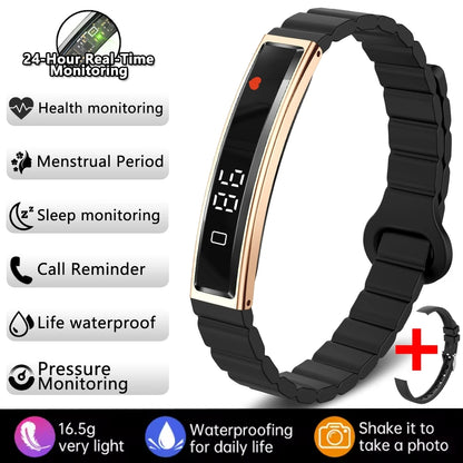 2026 Ultra-Thin Smart Watch | Heart Rate & Sleep Monitor