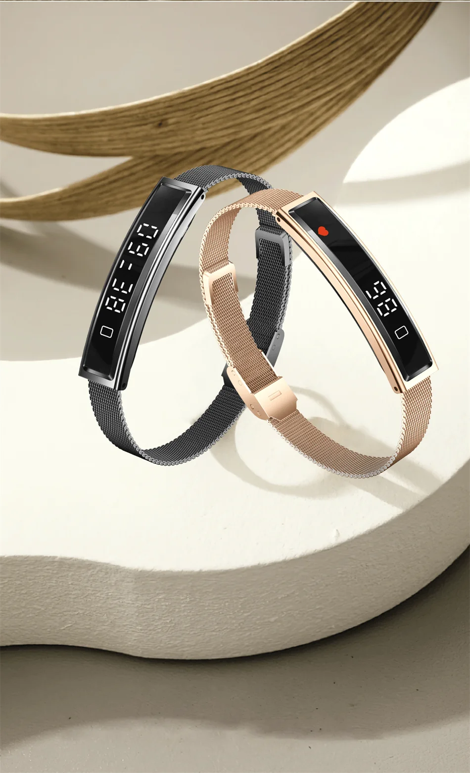 2026 Ultra-Thin Smart Watch | Heart Rate & Sleep Monitor