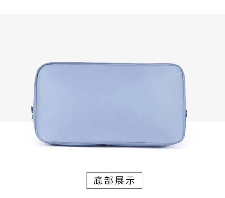 Business & Leisure Travel Bag – Large Capacity Waterproof Nylon Tote  Pattern Type: Solid  Style: Fashion