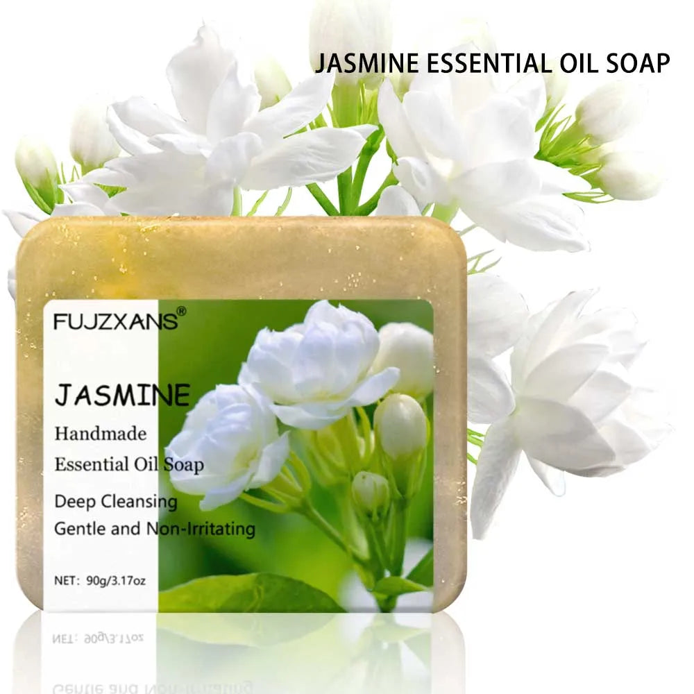 FUJZXANS Essential Oil Soap Set – 7 Handmade Fragrance Bars